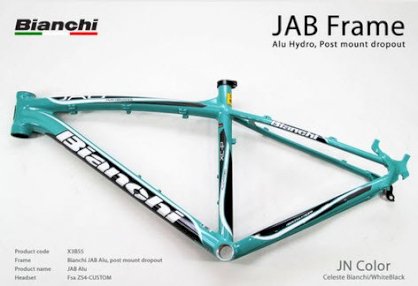 Khung xe đạp MTB Bianchi JAB