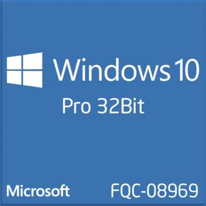 Microsoft Windows 10 Pro 32 bit 1pk DSP OEI DVD (FQC-08969)