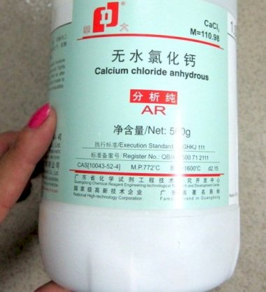 Calcium Chloride Tinh Khiết (CaCl2) (500g/ lọ)