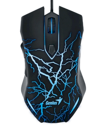 Chuột máy tính Genius X-G300, 6B, USB, Gaming, Blue illumination_31040001100