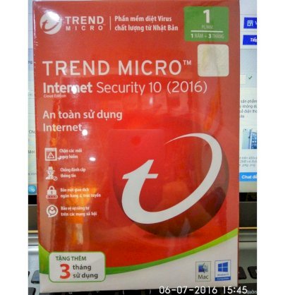 TREND MICRO Internet security 10 (2016)