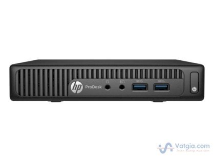 HP ProDesk 400 G2 Desktop Mini PC - M2V15AV  (Intel Pentium G4400T 2.9GHz, RAM 4GB DDR4-2133, HDD 500GB, VGA Onboard, FreeDOS, Không kèm màn hình)