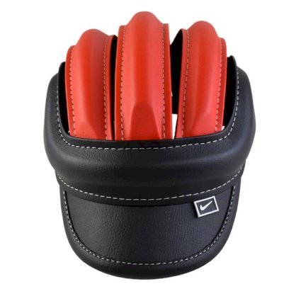 Mũ Nón Bảo Hiểm Xe Đạp 3 Sọc Nike: Đỏ Đen 3NIKA-3 >