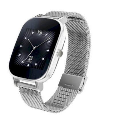 Đồng hồ thông minh Asus Zenwatch 2 WI502Q Silver case with Silver Metal band