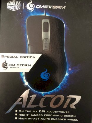 CHUỘT GAME CM STORM ALCOR SPECIAL EDITON 4000DPI WHITE