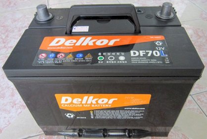 Ắc quy ô tô Delkor DF70R/L (12V-70Ah)