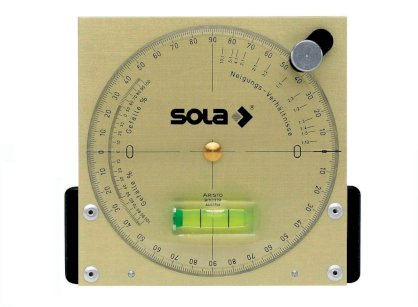 Thước thuỷ đo độ nghiêng SOLA NAM 13 (Vàng đồng)