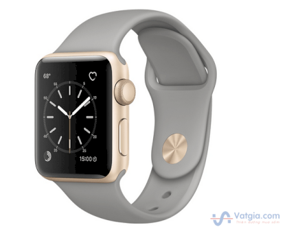 Đồng hồ thông minh Apple Watch series 2 Sport 38mm Gold Aluminum Case with Concrete Sport Band