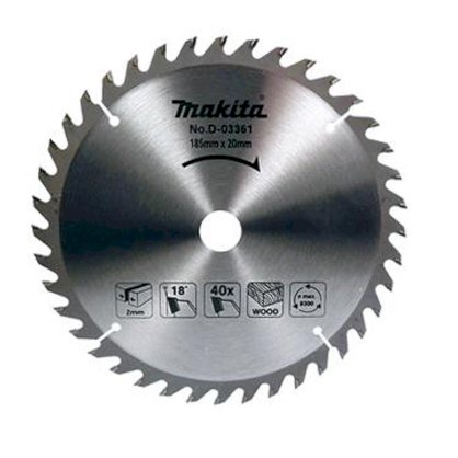 Lưỡi cắt gỗ 230 Makita D-03361 (185mmx 20mm)
