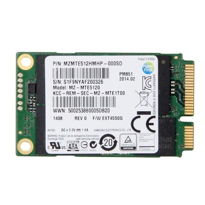 Ổ rắn SSD Samsung PM851 MZ-MTE5120 mSATA 512GB Sata 3 6Gb/s