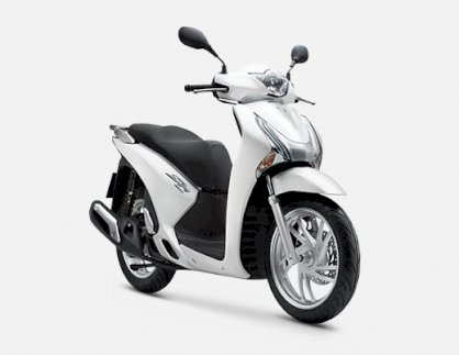 Honda SH 125cc FI 2016 Việt Nam (Trắng-Đen)