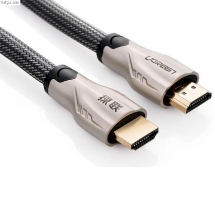 Cáp HDMI dẹt bọc lưới chống nhiễu, đầu hợp kim kẽm mạ vàng 3M Ugreen UG-10253