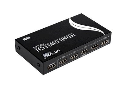 Bộ chuyển mạch có remote HDMI Switch Full HD 5 ra 1 MT-ViKi MT-SW501MH