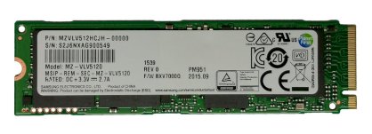 Ổ rắn SSD Samsung PM951 512GB M.2 2280 NGFF PCIe (MZVLV512HCJH)