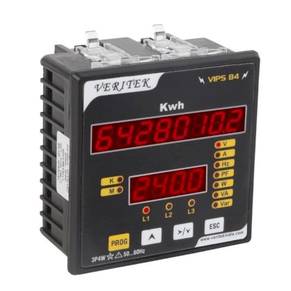 Đồng hồ đo năng lượng hiển thị dạng LED VERITEK - VIPS 84