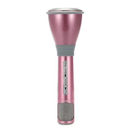 Microphone 3 trong 1 Microphone + Speaker - Bluetooth 3.0 Tuxun K068 (Hồng)