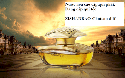 Nước hoa ô tô cao cấp ZI SHAN BAO Chateau d'lf DIF-021