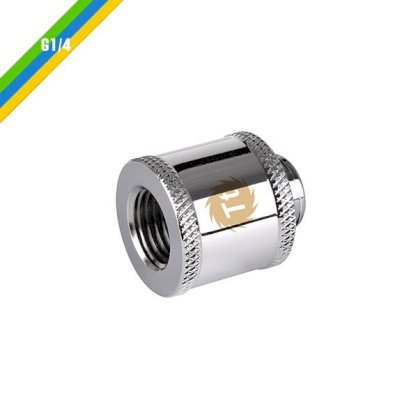 Fit Thermaltake Pacific G1/4 Female to Male 20mm Extender – chrome