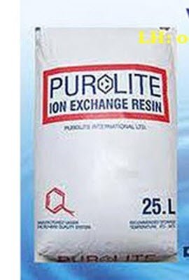 Hạt nhựa Cation làm mềm nước Purolite C100E