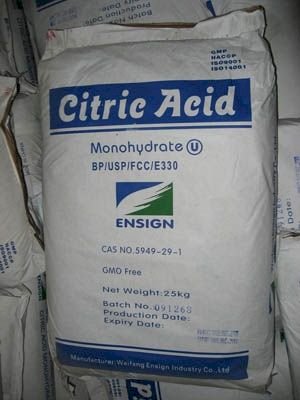 Axit Citric - Axit chanh - C6H8O7.H2O