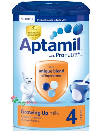 Sữa Aptamil Anh số 4 - 800g (2-3 tuổi)
