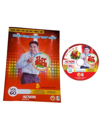 DVD Karaoke SONCA ACNOS Vol 62 Plus + Danh Mục Bài Hát
