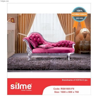 Sofa thư giãn relax sofa giường Sitme vải màu vải hồng