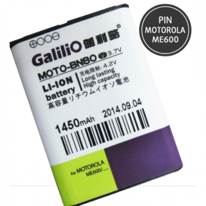Pin Motorola Blackflip ME600 BN80 Galilio 1450mAh