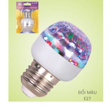 Đèn led chanh 5w đổi màu (Nhựa/Thủy Tinh)