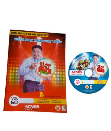 DVD Karaoke SONCA ACNOS Vol 62 B + Danh Mục Bài Hát