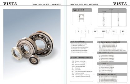 Vòng bi VISTA 6301-2RS