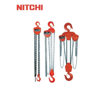 Pa lăng xích kéo tay 0.5 tấn Nitchi HH5005A