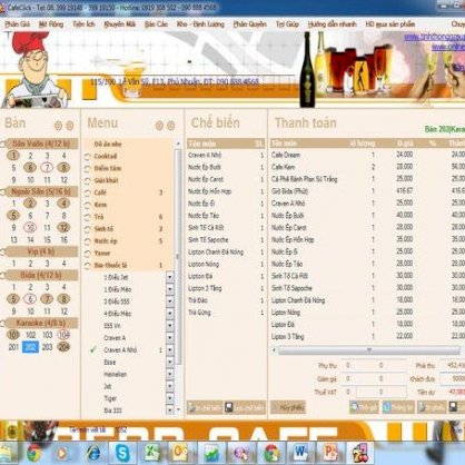 Phần mềm CafeClick