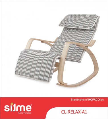 Ghế thư giãn bập bênh nhập khẩu Sitme CL-RELAX-A1 (Nhiều màu vải)