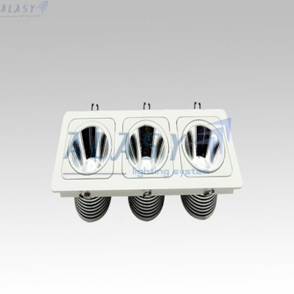 Đèn LED âm trần ba bóng 45W – MCT445