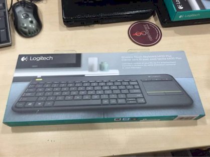 Bàn phím không dây Logitech K400 Plus (Màu đen)