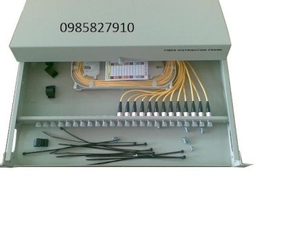 Hộp phối quang 16 core (Đầy đủ phụ kiện SC/APC)