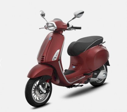 Piaggio Vespa Sprint 125 Iget ABS 2017 Việt Nam (Đỏ Mận)