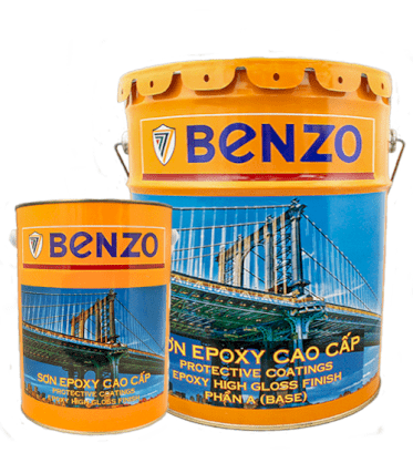 Sơn phủ Epoxy chuyên cho sắt thép mạ kẽm Benzo thùng 17.5 lít EXP111