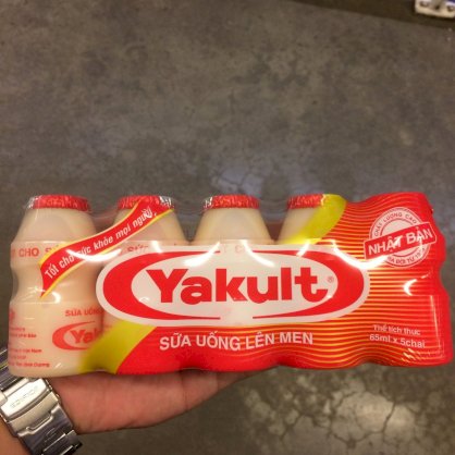 Sữa uống lên men Yakult 5 hộp x 65ml