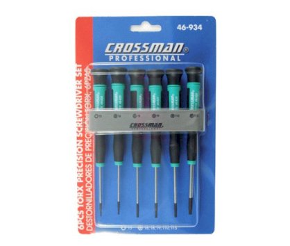 Bộ tô vít đầu sao 6 chi tiết Crossman 46-934