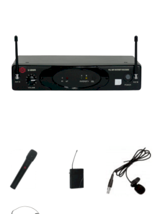 Bộ micro không dây UHF SHOW U-899R