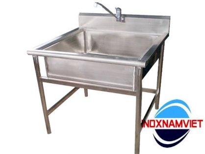 Bồn rửa tay inox Nam Việt CR T001