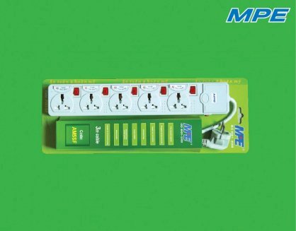 Ổ cắm di động 5 ổ MPE AM5SF