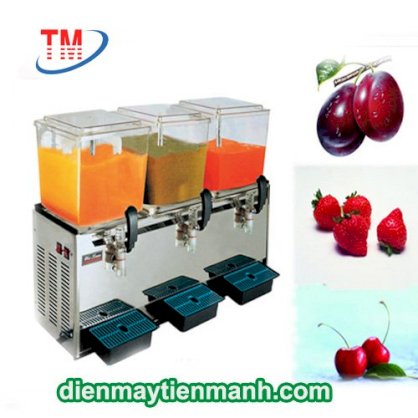 Máy làm lạnh nước hoa quả 3 ngăn TLC – W3L – 3 T
