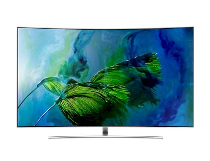 Tivi QLED màn hình cong Samsung QA55Q8CAMKXXV (55-Inch, Smart TV, 4k UHD)