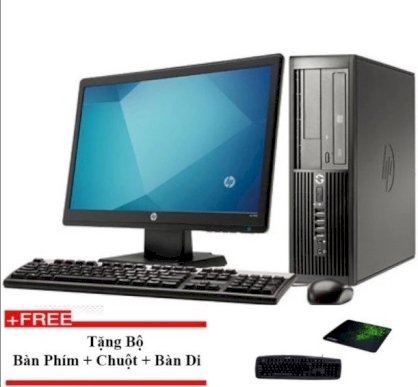 Máy Tính Đồng Bộ Hp Compaq 6300 Pro SFF (Intel Core i5 3570 3.40GHz, Ram 8GB, SSD 256GB, VGA Onboard, Màn Hp 19.5 Inch, PC DOS)