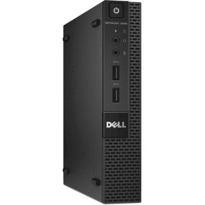Máy Tính Để Bàn Siêu Nhỏ Dell Optiplex 3020 Micro Pc, Core I7 4770, Ram 8gb và Màn Hình Dell 19.5 Inch