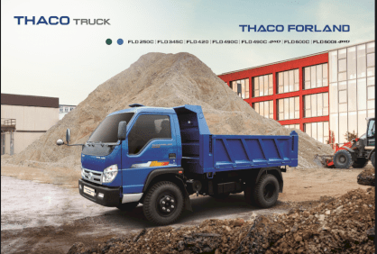 Xe tải Thaco Forland Fld420 4DW83-73 2016