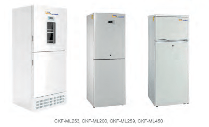 Tủ lạnh y tế Biologix  2- 8℃ kết hợp tủ âm -25℃ 450 lít CKF-ML450